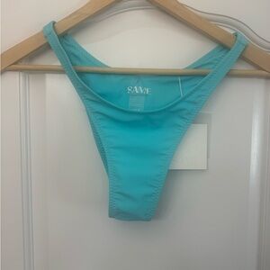 SAME Los Angeles Turquoise  90s Bottom - Size M